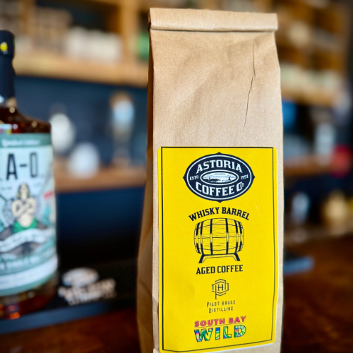 Barrel-Aged Coffee Beans w/A-O Come Hell or High Water