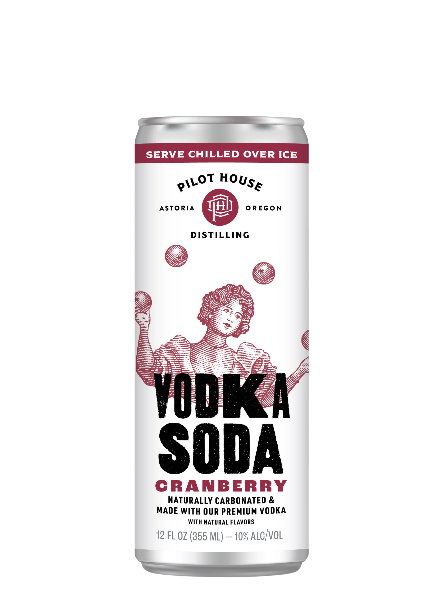 Vodka Soda w/Cranberry